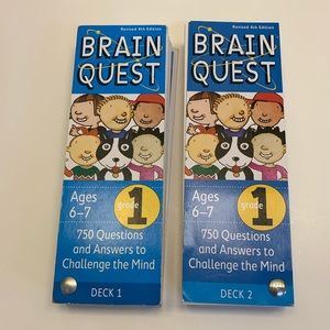 Brain Quest Decks- 1st grade